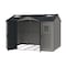 Duramax 10.5 x 8 Apex Pro w/fndtn, 2 windows & side door 40116 - alternate 6